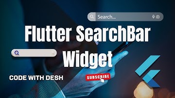 🔍 Flutter SearchBar Widget | Real-Time List Filtering (Material 3 UI) | Code with Desh