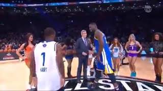 Kevin Hart : Did Kevin Beat An NBA Player In A 3 Point Challenge?