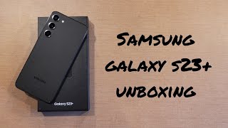 Samsung Galaxy S23 Plus unboxing