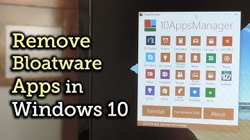 Uninstall Pre-Loaded Bloatware Apps on Windows 10 [How-To]