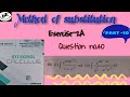 Method of substitution Exercise-2A(Lalji Prasad integral calculus)