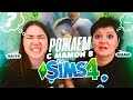 РОЖАЕМ С МАМОЙ В SIMS 4