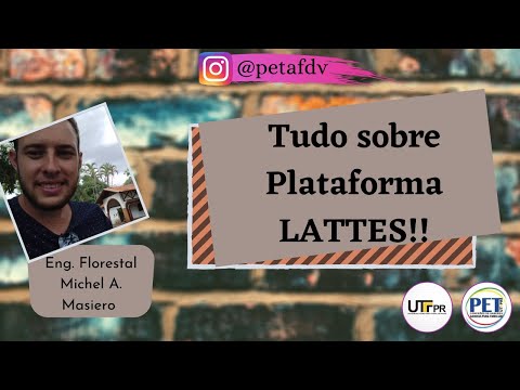 ? Tudo sobre Plataforma LATTES!!! ?