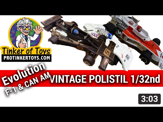 DISSECTION | Vintage Polistil Slot Cars 1/32 | These are Tanks