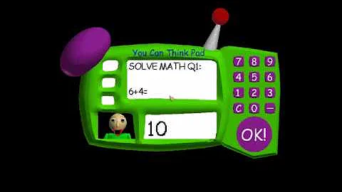 i solved the third question in Baldi's Basics and found a secret