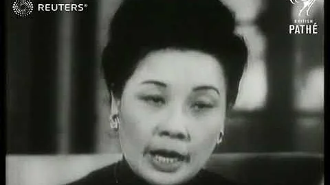 Madame Chiang blames Britain (1950) - DayDayNews