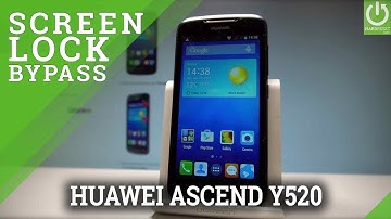 HUAWEI Ascend Y520 HARD RESET / Bypass Screen Lock