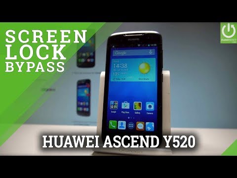 HUAWEI Ascend Y520 HARD RESET / Bypass Screen Lock