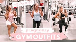 my favorite gym outfits while pregnant