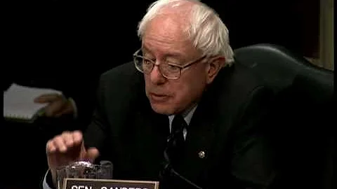 Chairman Sanders - Green Jobs Subcommittee