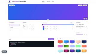 Details CSS Gradient Generator | Create Beautiful Gradients Online | LoveCSS News