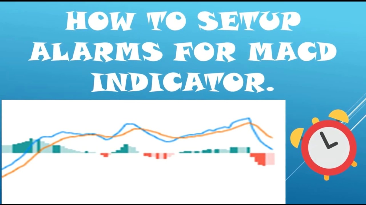 nadex demo How to Setup Alarms For MACD Indicator