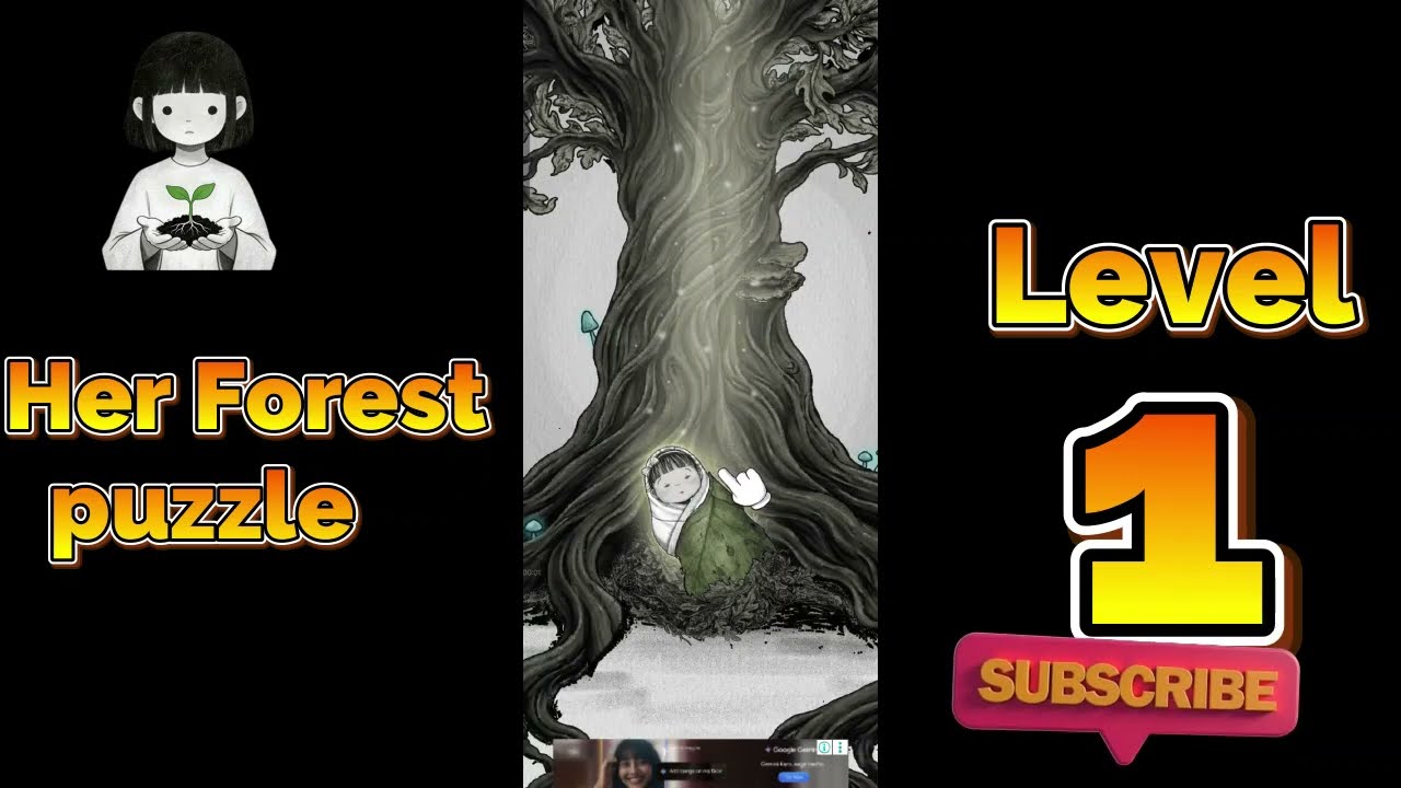 Her Forest Puzzle Level 1 🧩 | Relaxing Puzzle Solution | MiniBoss