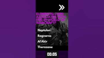 Ultimate Warcraft Trivia: 25/100 Challenging Questions for Fans! Test Your WoW Knowledge!