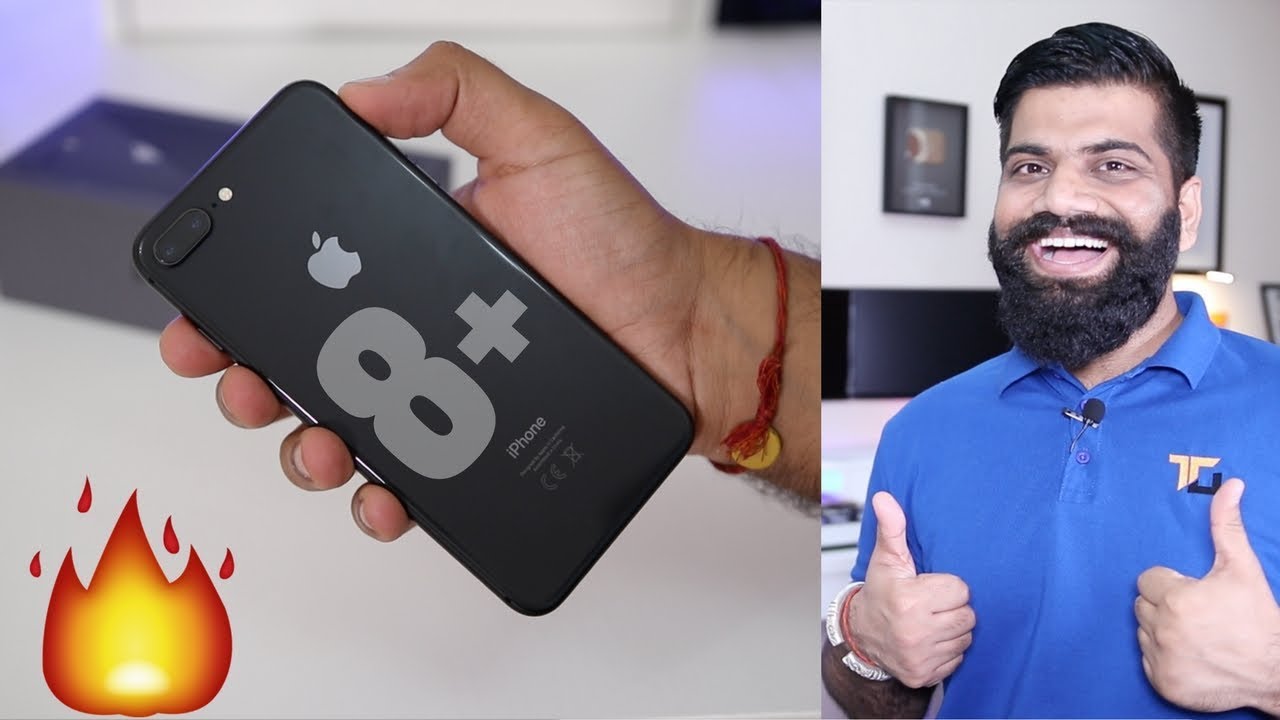 iPhone 8 Plus Unboxing and First Look - My Opinions - iPhone 7s Plus? iphone x hands on deutsch