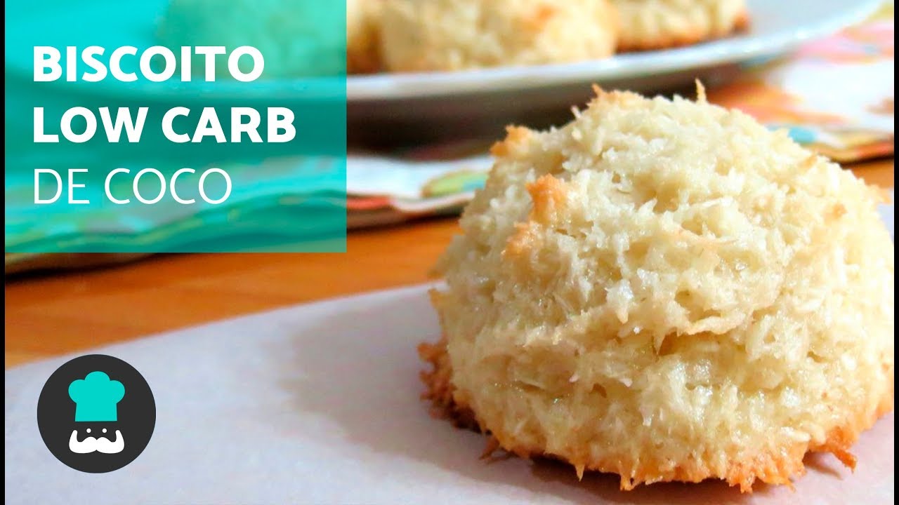 BISCOITO LOW CARB SEM GLÚTEN E SEM AÇÚCAR