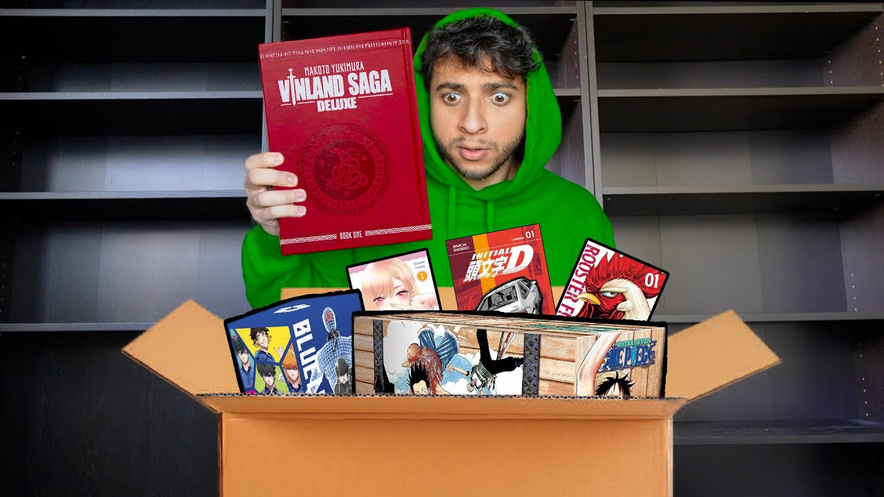 Сбор манги для новой коллекции манги