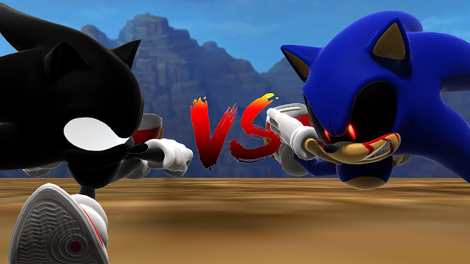 Dark Super Sonic V.S. Sonic.EXE V.S. Fleetway Super Sonic - Part 4  [Animation] ソニック v. ソニック 