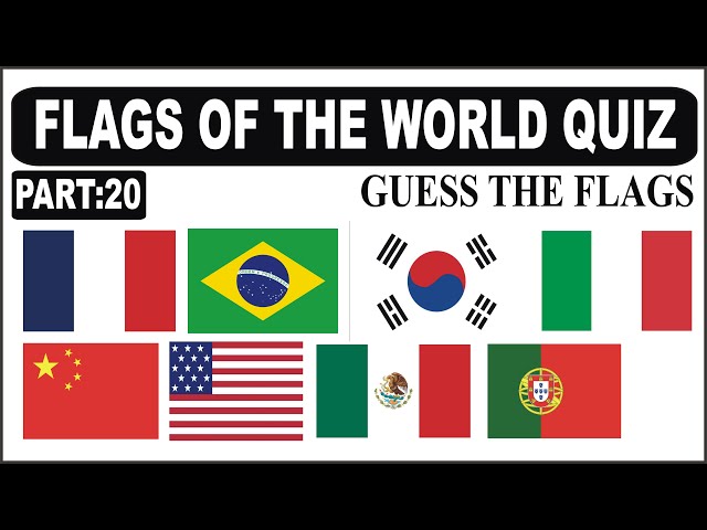 Composite Country Flags: 20-in-1 Quiz - By mittudomain