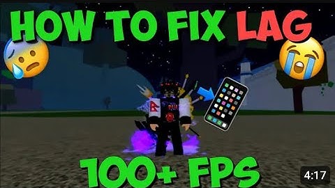 How to FIX Lag in Roblox Mobile! | Blox Fruit Mobile | NO APPS NEEDED