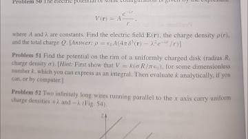 Griffiths Electrodynamics 2.51 Problem solution page 108