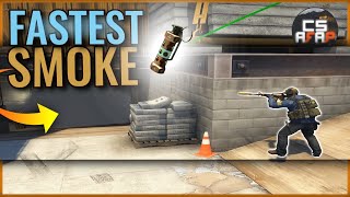 FASTEST VERTIGO A ramp SMOKES (all spawn-line-ups) + flash set-ups | CS afap