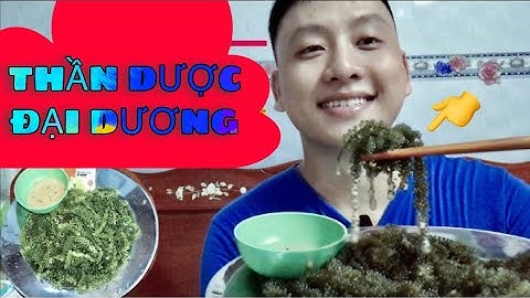 Ăn RONG NHO BIỂN Ở Việt Nam | Có Thật Sự Ngon Không Mà Được Gọi Là Thần Dược || Trung Kiên Giang