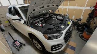 Audi Q5 SQ5 Oil Change 20212024 2.0L and 3.0L (w/o Oil Pump)