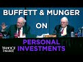 Berkshire's Buffett, Munger on their most "interesting" personal investments