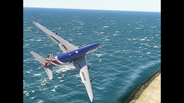 the plane hit a storm and made an emergency landing EPs028