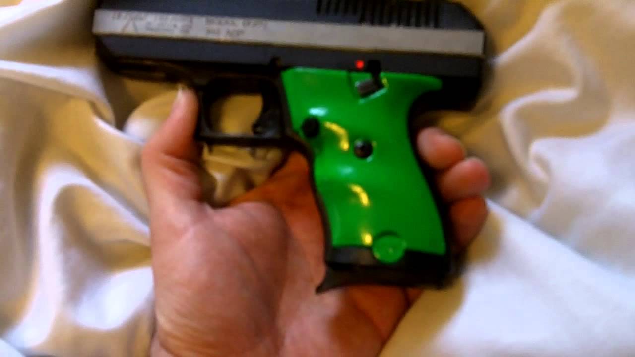 Custom HiPoint Zombie Slayer Pistol Painted Grips YouTube