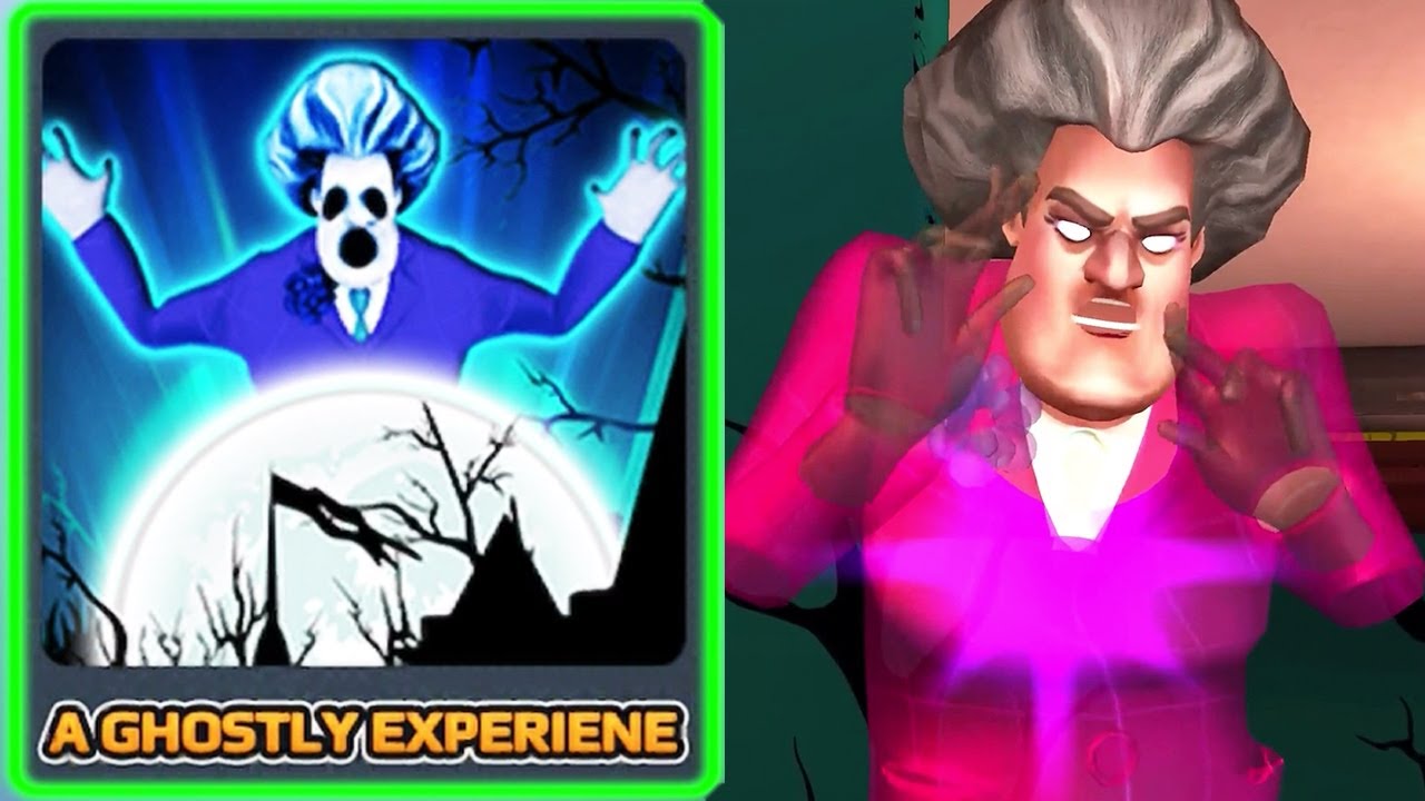 Scary Teacher 3D  miss T Ghostly Experiene Gameplay Walkthrough