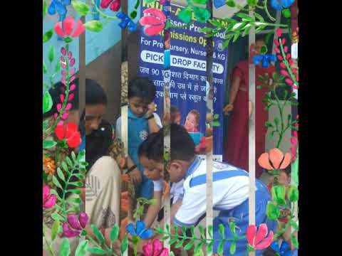 Plantation activity by Indo American Montessori Pre school students