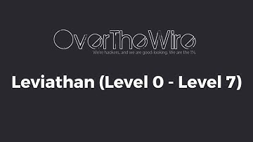 Leviathan - OverTheWire Complete Walkthrough | Level 0 - Level 7