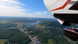 Cessna 206 Turbo Stationair flight to Deep Creek Lake