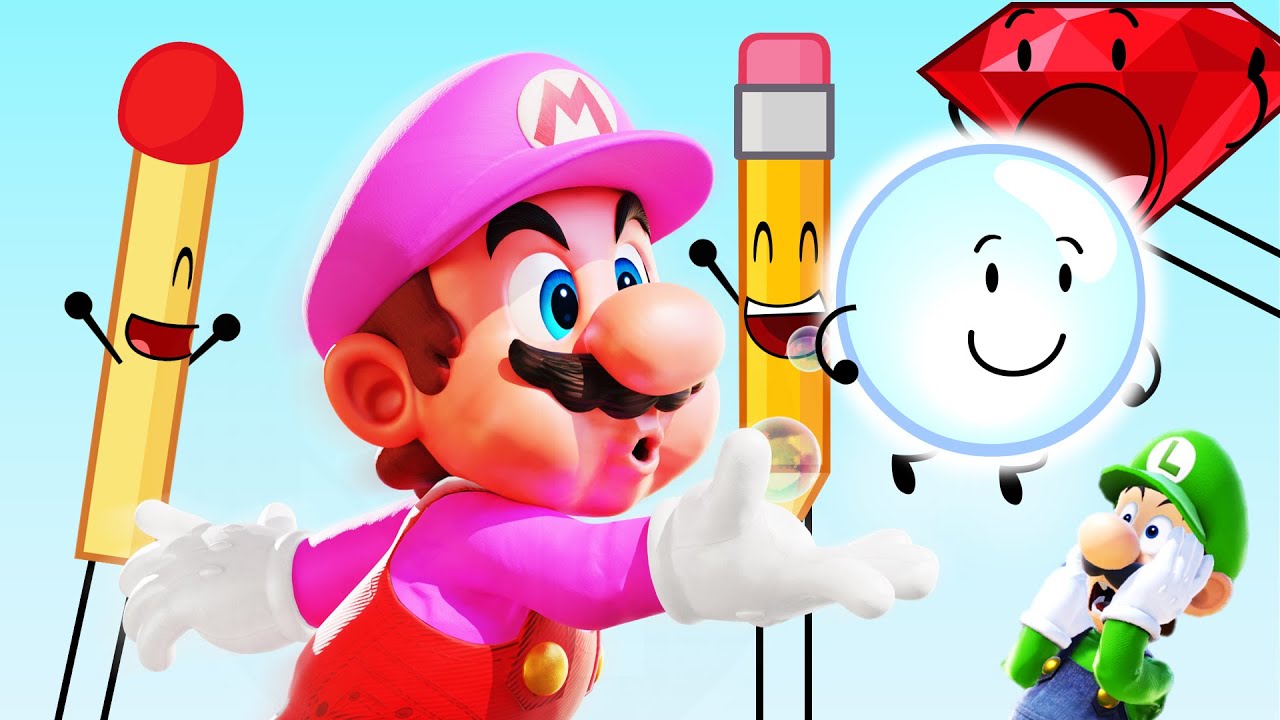 Battle For Dream Island x Super Mario Maker 2 Crossover fanart I made about  a year ago : r/BattleForDreamIsland