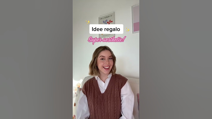 Idee regalo aesthetic 🤍