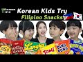 Korean kids try filipino snacks for the first time  korean ate
