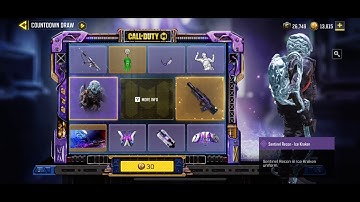 NEW* COUNTDOWN DRAW Legendary BK-57 - Space Race + Sentinel Recon - Ice kranken IN COD Mobile