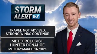 Travel not advised Monday morning - AM Weather 03/16/2026