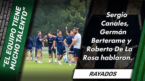 Sergio Canales, Germán Berterame y Roberto De La Rosa, de #Rayados, sobre el Borussia | ONCE Diario