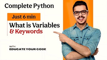 (Part-4) Python Variables & Keywords Explained in Simple Way (With Examples) #variables #keywords