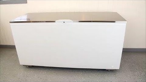 Deep Freeze Chiller Installation Video