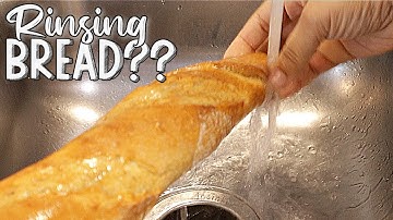 How to Make a Stale Baguette Fresh Again | KITCHEN HACK!