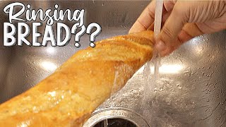 How to Make a Stale Baguette Fresh Again | KITCHEN HACK!