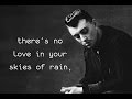 Skies of Rain - Sam Smith (Lyrics)