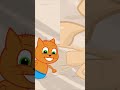 Figura Sirena de Arena 🏖️🏖️🏖️ Familia de Gatos Dibujos Animados Para Niños #cartoon #animados