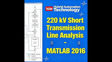 Model and Simulate a 220 kV Short Transmission Line in MATLAB Simulink 2016 | Step‑by‑Step Tutorial