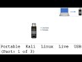 Kali Linux Live USB (Part: 1/3)