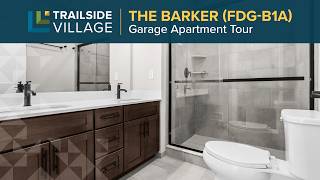 Tour The Barker 2-Bedroom Garage Apartment at Trailside Village | Luxury Larken Living